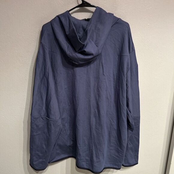 Nike Sportswear Tech Fleece Lightweight Hoodie Jacket Blue Mens 3XL DX0822-491 - Picture 7 of 9